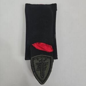 ELITE FORCE Airsoft Kill Rag with Integrated Snap Pouch - Black (MOLLE/Helmet)